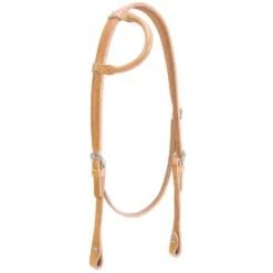 Weaver Leather Horizons Rolled Sliding Ear Headstall, 10-0072-GB