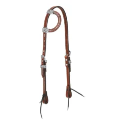 Weaver Leather Austin Flat Sliding Ear Headstall, 10-0351