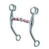 Weaver Leather Tom Thumb Snaffle Bit, 5 in. Roller Mouth, Stainless Steel, 25-5125 -WEAVER LEATHER Sales 1119897