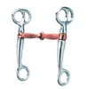 Weaver Leather Tom Thumb Snaffle Horse Bit, 5 in. Copper Mouth, Stainless Steel - 6 in. Cheek, 25-5850 -WEAVER LEATHER Sales 1119905