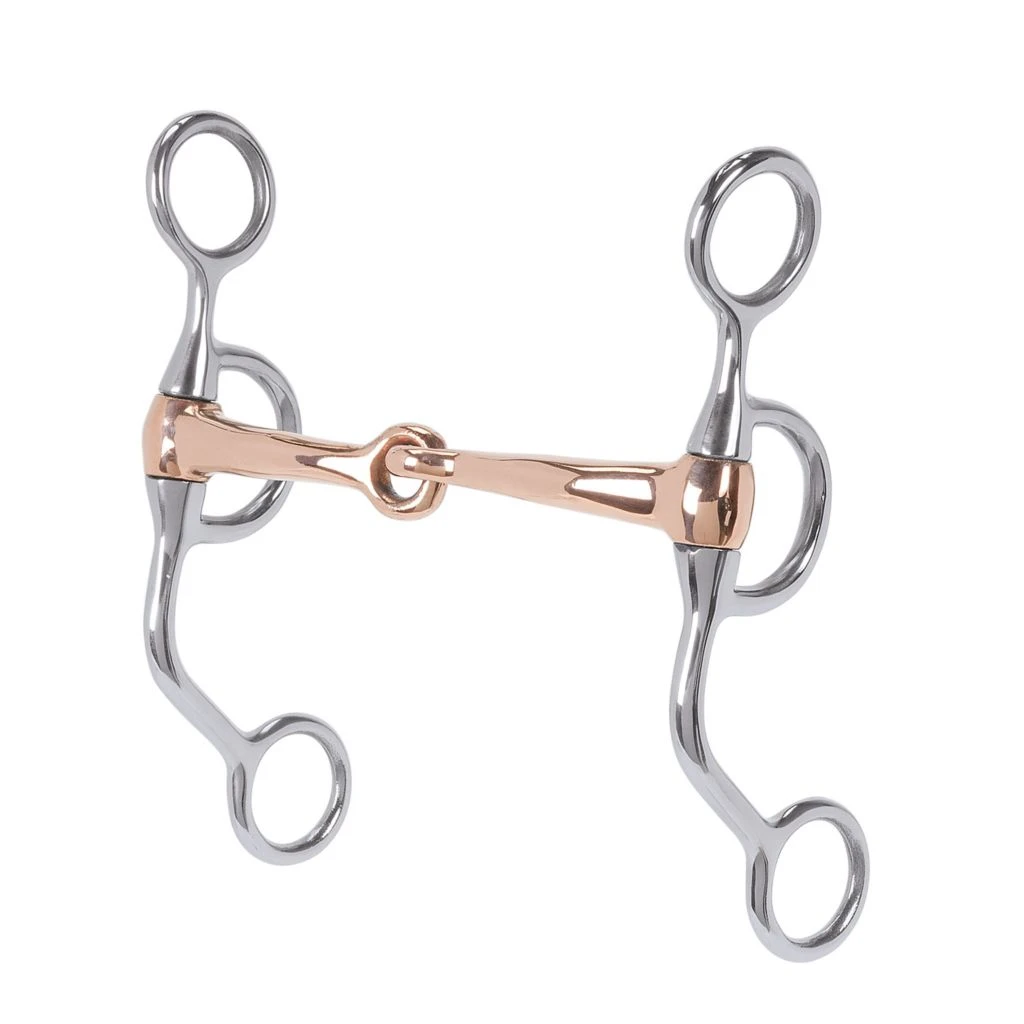 Weaver Leather Professional Argentine Horse Bit, 5 in. Copper Snaffle Mouth, 25-5883 3 Weaver Leather Professional Argentine Horse Bit, 5 in. Copper Snaffle Mouth, 25-5883