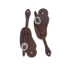 Weaver Leather Basin Cowboy Spur Straps, 30-0174-BR