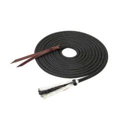 Weaver Leather Silvertip Tree Line Mecate, 1/2 in. x 22 ft., Black