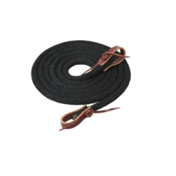 Weaver Leather Silvertip Halters Horseman's Braid Trail Reins, 1/2 in. x 10 ft., 35-5305-S1