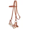 Weaver Leather Harness Leather Half Breed Horse Headstall, Double Rope, Russet, 10-0290 2 Weaver Leather Harness Leather Half Breed Horse Headstall, Double Rope, Russet, 10-0290 -WEAVER LEATHER Sales 1196540