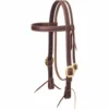 Weaver Leather Working Cowboy Browband Headstall, 1 in., Solid Brass, 10-0501 -WEAVER LEATHER Sales 1196562
