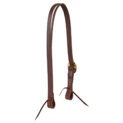 Weaver Leather Working Cowboy Split Ear Headstall, 1 in., Solid Brass, 10-0505