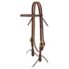 Weaver Leather Working Cowboy Economy Browband Headstall, 5/8 in., Solid Brass, 10-0512 -WEAVER LEATHER Sales 1196573