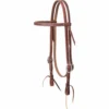 Weaver Leather Working Cowboy Economy Browband Headstall, 3/4 in., Stainless Steel, 10-0515 -WEAVER LEATHER Sales 1196576