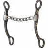 Weaver Leather Professional Shank Horse Bit with 5 in. Sweet Iron Polished Chain Mouth, 25-1850 -WEAVER LEATHER Sales 1196663
