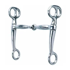 Weaver Leather Tom Thumb Snaffle Bit with 5 in. Mouth, Stainless Steel, 25-5110