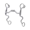 Weaver Leather All Purpose Stainless-Steel Training Horse Bit, 5 in. Jointed Swivel Port Mouth, 25-6840 -WEAVER LEATHER Sales 1196772