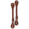 Weaver Leather Single-Ply Spur Straps, Rich Brown, 30-0673 -WEAVER LEATHER Sales 1196853