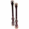 Weaver Leather Spur Straps with Rawhide Corners, Burgundy, 30-0661-BU -WEAVER LEATHER Sales 1196876