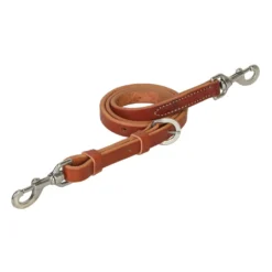 Weaver Leather Skirting Leather Tie Down, Chestnut, 30-1074