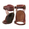 Weaver Leather Horse Skid Boots, Burgundy Latigo Leather, 30-2110