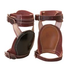 Weaver Leather Horse Skid Boots, Burgundy Latigo Leather, 30-2110 -WEAVER LEATHER Sales 1196983 A2