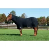 Weaver Leather Fitted Polar Fleece Horse Cooler, Black, Average Horse, 35-1546-BK