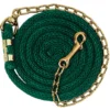 Weaver Leather Poly Lead Rope with Brass Plated Swivel Chain, 5/8 in. x 8 ft.6 in., 35-2125-S13 -WEAVER LEATHER Sales 1197205