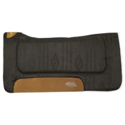 Weaver Leather All Purpose Contoured Saddle Pad, 30 in. x 30 in., Black, 35-9303-H9