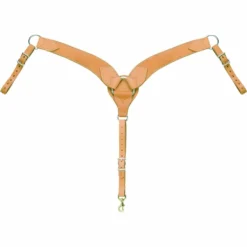 Weaver Leather Horizons Roper Breast Collar, Golden Brown