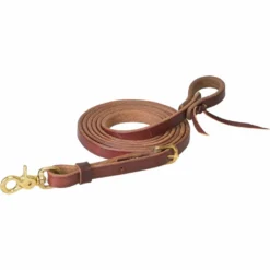Weaver Leather Working Cowboy Roper Reins, 5/8 in. x 8 ft., Solid Brass, 50-1410