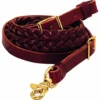 Weaver Leather Latigo Leather 3-Plait Roper Rein, 5/8 in. x 8 ft., 120025799 -WEAVER LEATHER Sales 1200257