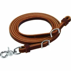 Weaver Leather Horizons Flat Roper Rein, Scissor Snap and Conway Adjustments, 1/2 in. x 8 ft., 50-1683-GB-8 -WEAVER LEATHER Sales 1200281