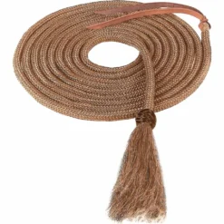 Weaver Leather Nylon Mecate with Horsehair Tassel, 1/2 in. x 23 ft., Tan