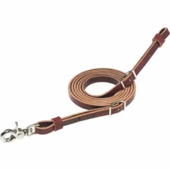 Weaver Leather Latigo Leather Flat Roper Reins, 1/2 in. x 7-1/2 ft., 50-1739