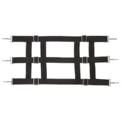 Weaver Leather Horse Stall Guard, Polypropylene, Black, Webbing, 65-2356-BK