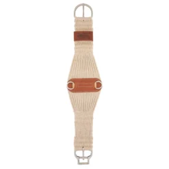 Weaver Leather Natural Blend 27 Strand Roper Smart Cinch with Roll Snug Cinch Buckle, T-35-2405-30