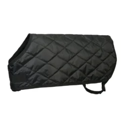 Weaver Leather Quilted Calf Blanket, Black