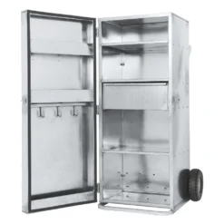 Weaver Leather Single-Door Galvanized Show Box, 5 ft.