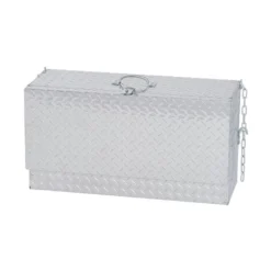 Weaver Leather Mini Deep Hanging Show Box, Aluminum Treadplate