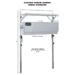 Weaver Leather Hanging Aluminum Show Box Hanger -WEAVER LEATHER Sales 1215776 A2