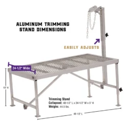 Weaver Leather Aluminum Trimming Stand with Adjustable Head Piece -WEAVER LEATHER Sales 1215779 A3