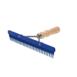 Weaver Leather Fluffer Livestock Comb with Wood Handle and Replaceable Plastic Blade
