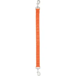 Weaver Leather Bungee Nylon Lamb and Goat Walking Lead, Orange