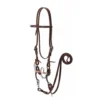 Weaver Leather Leather Working Tack Horse Bridle with Correction Mouth Bit, 20-0363 -WEAVER LEATHER Sales 1258906