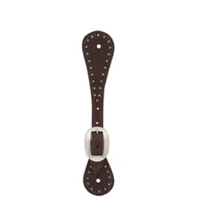 Weaver Leather Oiled Harness Leather Spur Straps with Spots, 30-0321