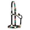 Weaver Leather Horse Halter with Adjustable Chin and Throat Snap, Nylon Chevron, 35-6785-P16 -WEAVER LEATHER Sales 1259109