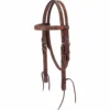 Weaver Leather Turquoise Cross Floral Carved 5/8 in. Pony Browband Headstall, 45-0146 -WEAVER LEATHER Sales 1259328