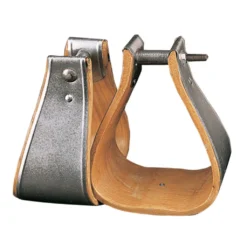 Weaver Leather Military Wooden Horse Stirrups, Bound, 30-0880-11/2
