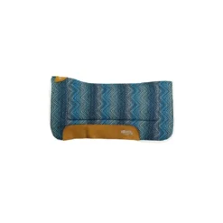 Weaver Leather All-Purpose 32 in. x 32 in. Contoured Saddle Pad, with Felt Insert and Merino Wool Fleece Bottom, 35-9307-H25