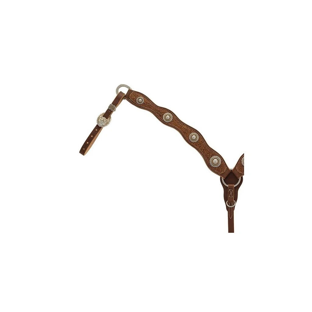 Weaver Leather Western Edge Scalloped Breast Collar, Sunset, 40-1071 4 Weaver Leather Western Edge Scalloped Breast Collar, Sunset, 40-1071 - Image 2