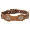 Weaver Leather Western Edge Dog Collar, Scalloped-Style -WEAVER LEATHER Sales 1284208