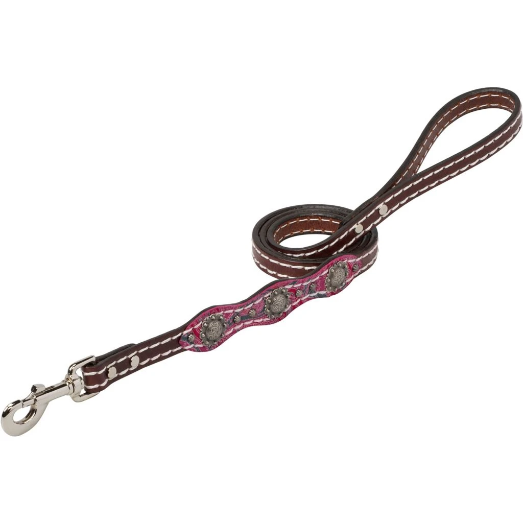 Weaver Leather Vintage Paisley Dog Leash 3 Weaver Leather Vintage Paisley Dog Leash