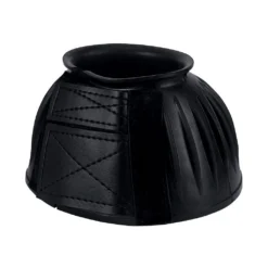 Weaver Leather Double Hook and Loop Horse Bell Boots, Black, 35-4250-XL