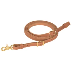 Weaver Leather Harness Leather Flat Roper Rein, 5/8 in. x 7 ft.